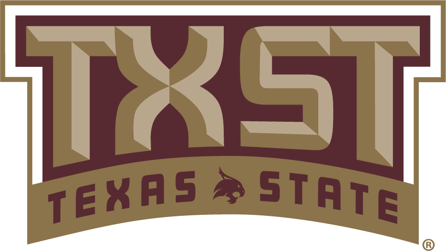 Texas State Bobcats 2017-Pres Secondary Logo v3 diy iron on heat transfer